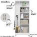 Armario Multiuso Com 2 Portas 9954 Branco Moval