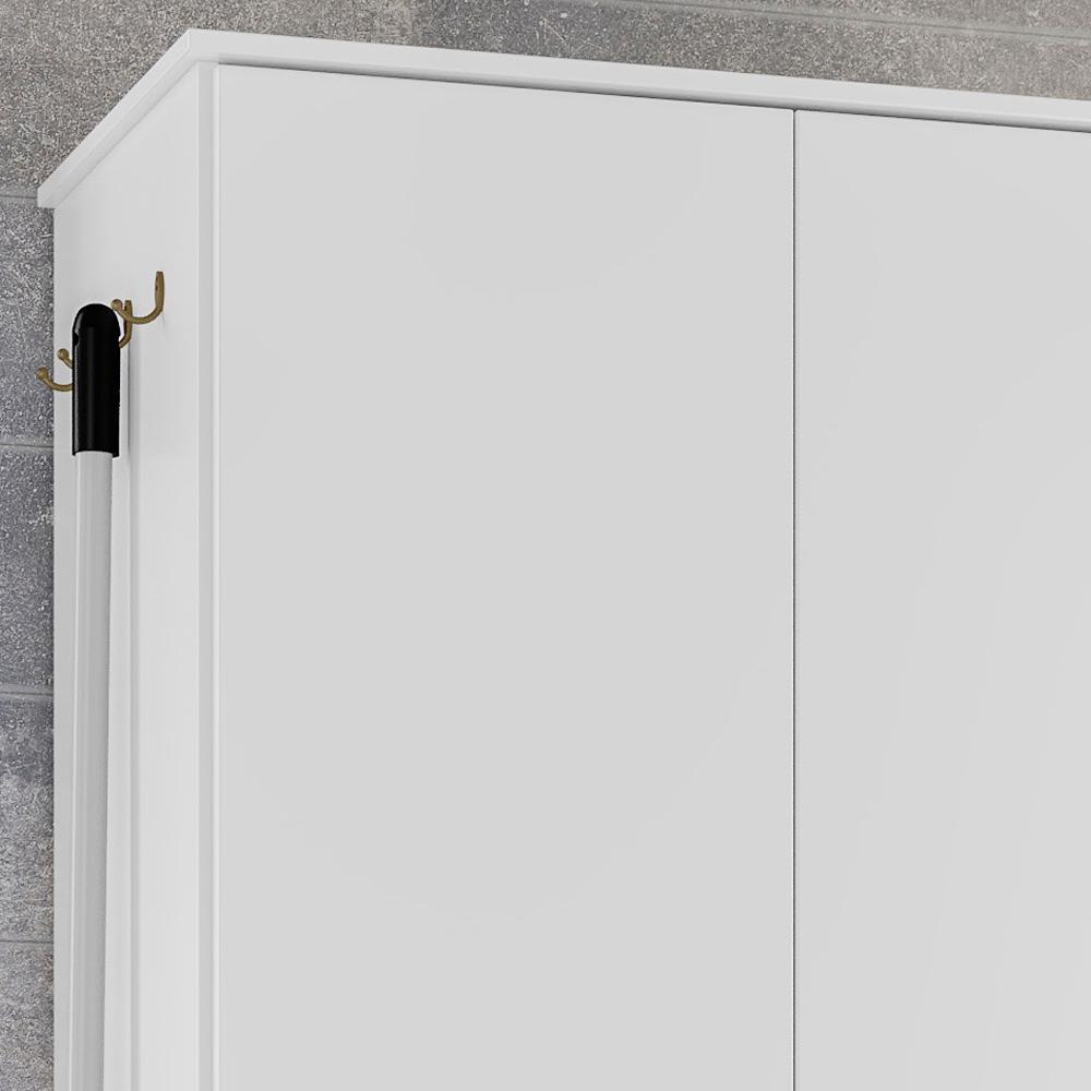 Armario Multiuso Com 2 Portas 9954 Branco Moval