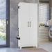 Armario Multiuso Com 2 Portas 9954 Branco Moval