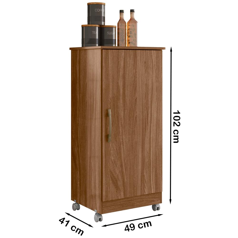 Armario Multiuso Com Porta 9960 Naturale Moval