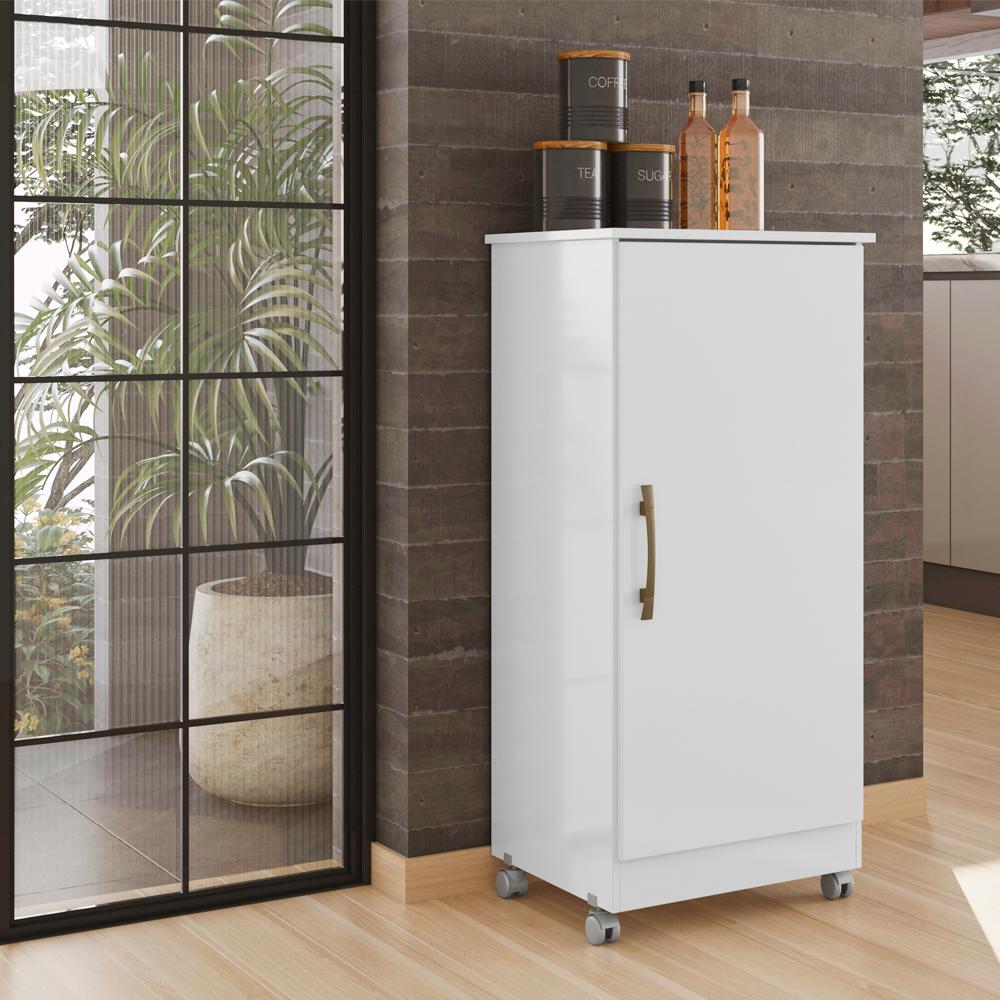Armario Multiuso Com Porta 9964 Branco Moval