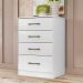 Cômoda MS913 4 Gavetas Branco - Moval