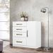Cômoda Sapateira 4 gavetas Vênus - Branco