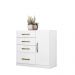 Cômoda Sapateira 4 gavetas Vênus - Branco