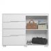 Cômoda Texas 2 Portas e 4 Gavetas Branco - Moval