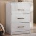 Cômoda Vitória 3 Gavetas Branco - Moval