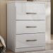 Comoda 3 Gavetas 0420 Branco Moval