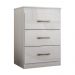 Comoda 3 Gavetas 0420 Branco Moval