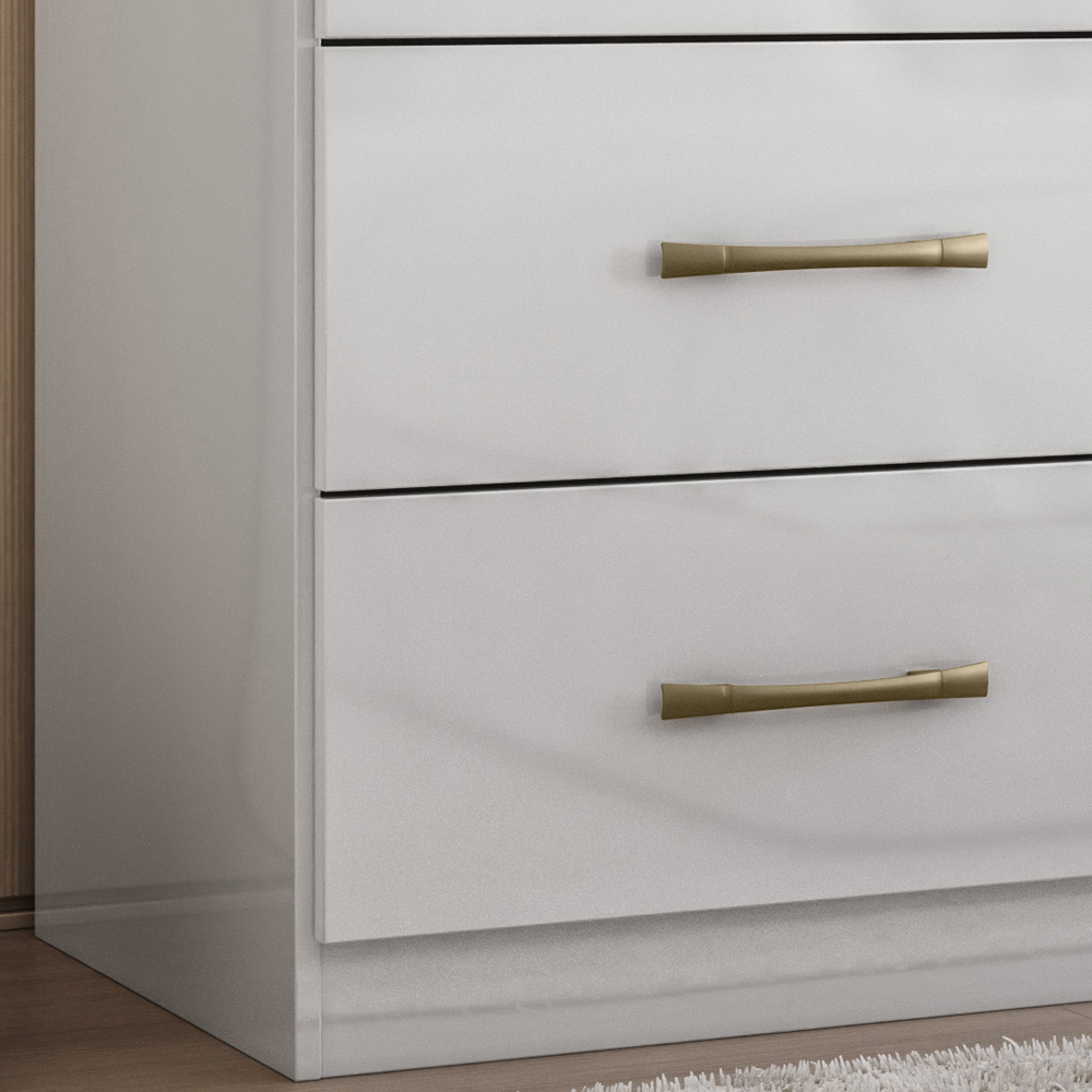 Comoda 3 Gavetas 0420 Branco Moval