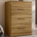 Comoda 3 Gavetas 0420 Freijo Moval