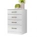 Comoda 4 Gavetas 61 cm MS913 Branco Moval
