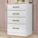 Comoda 4 Gavetas 61 cm MS913 Branco Moval