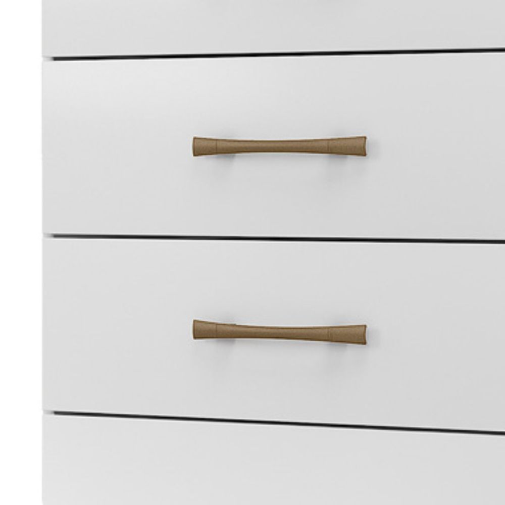Comoda 4 Gavetas 61 cm MS913 Branco Moval