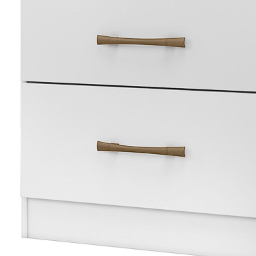 Comoda 4 Gavetas 61 cm MS913 Branco Moval