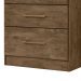 Comoda 4 Gavetas 61 cm MS913 Castanho Wood Moval