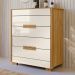 Comoda 4 Gavetas Dhara 86 cm Freijo Off White Moval