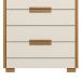Comoda 4 Gavetas Dhara 86 cm Freijo Off White Moval