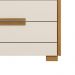 Comoda 4 Gavetas Dhara 86 cm Freijo Off White Moval