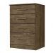 Comoda 4 Gavetas MS9133 Castanho Wood Moval