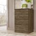 Comoda 4 Gavetas MS9133 Castanho Wood Moval