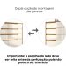 Comoda Georgia 8 Gavetas 147 cm Freijo Off White Moval