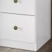 Comoda Penteadeira Camarim Sonhos Com Espelho 9904 Branco Moval