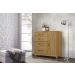 Comoda Sapateira Com Pes 4 Gav 7070 Freijo Off White Moval
