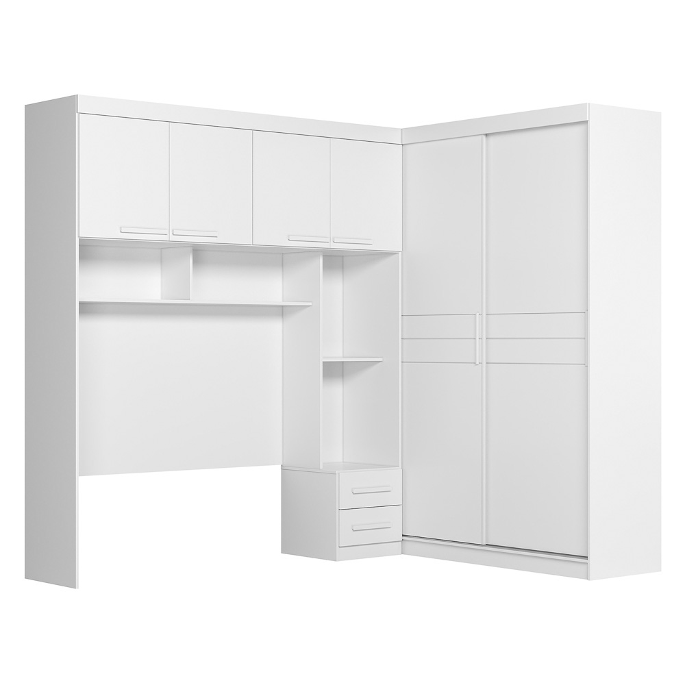 Conjunto Quarto de Casal Branco