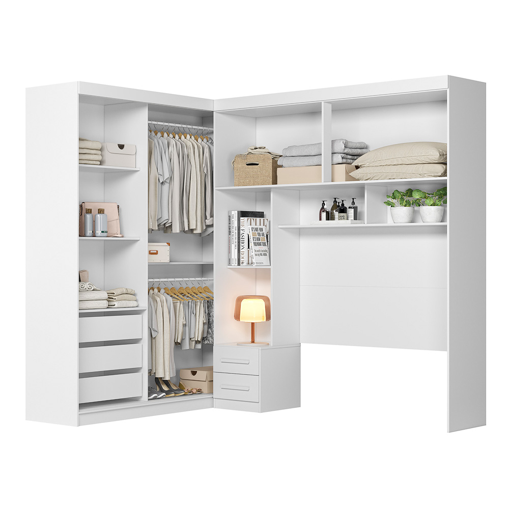 Conjunto Quarto de Casal Branco
