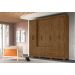 Guarda Roupa 8 Portas Alexis Castanho Wood