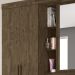 Guarda Roupa Casal 5 Portas 9073 Castanho Wood Moval