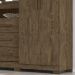 Guarda Roupa Casal 5 Portas 9073 Castanho Wood Moval