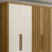 Guarda Roupa Casal 6 Portas 5 Gav 0330 Freijo Off White Moval