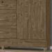 Guarda Roupa Casal 6 Portas 8683 Castanho Wood Moval