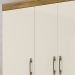 Guarda Roupa Casal 6 Portas 9120 Freijo Off White Moval