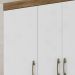 Guarda Roupa Casal 6 Portas 9120 Naturale Branco Moval