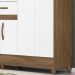 Guarda Roupa Casal 8 Portas 8350 Naturale Branco Moval