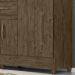 Guarda Roupa Casal 8 Portas 8353 Castanho Wood Moval