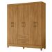 Guarda Roupa Casal Panama 6P 153 cm Freijo Moval