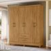 Guarda Roupa Casal Panama 6P 153 cm Freijo Moval