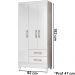 Guarda Roupa Solteiro 3 Portas 9514 Branco Flex Moval