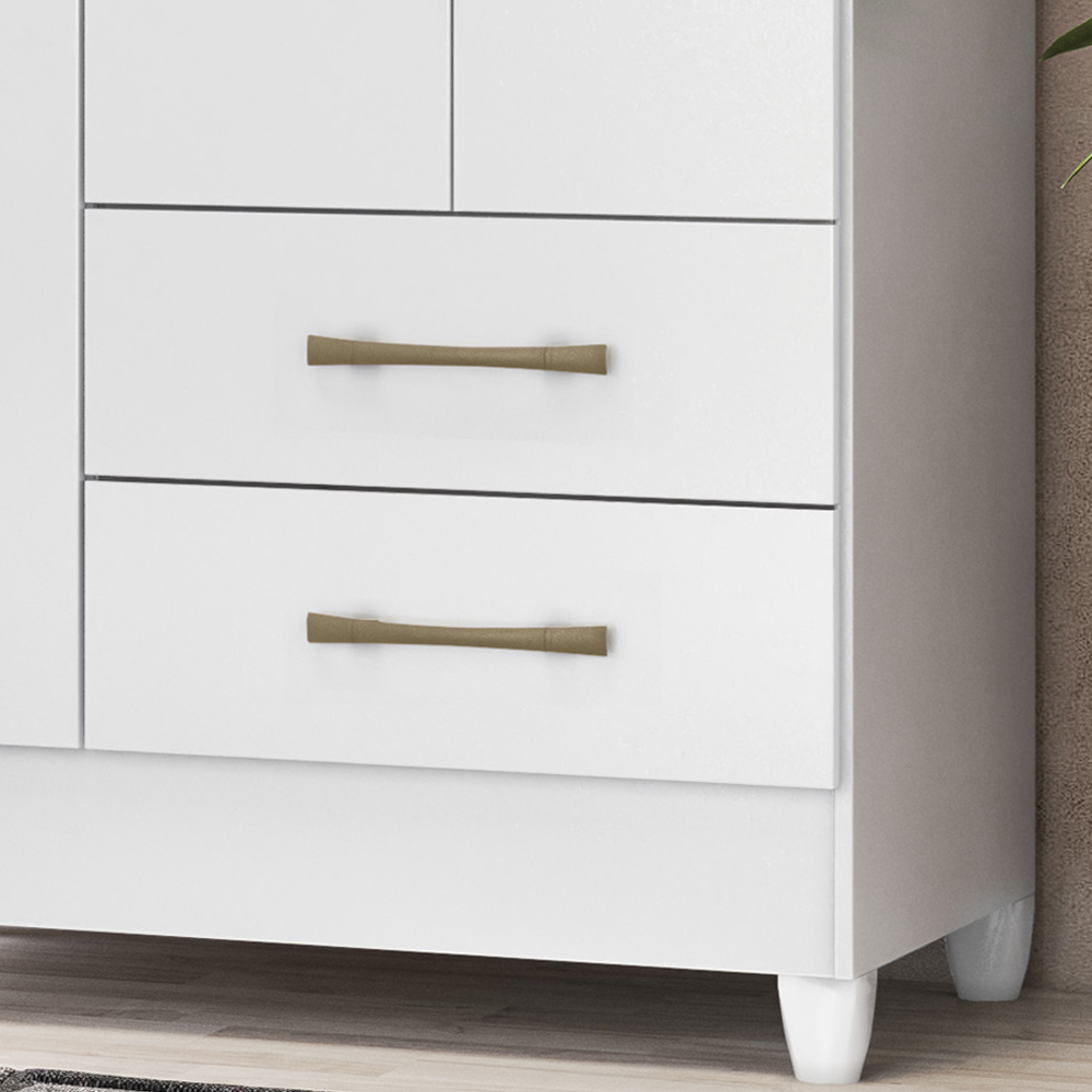 Guarda Roupa Solteiro 3 Portas 9514 Branco Flex Moval