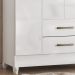 Guarda Roupa Solteiro 4 Portas 0410 Branco Moval