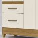 Guarda Roupa Solteiro 4 Portas 8520 Freijo Off White Moval