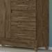 Guarda Roupa Solteiro 4 Portas 8703 Castanho Wood Moval