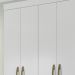 Guarda Roupa Solteiro 4 Portas 8704 Branco Flex Moval