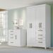 Guarda Roupa Solteiro 4 Portas 8704 Branco Flex Moval