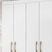 Guarda Roupa Solteiro 4 Portas 9524 Branco Moval