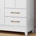 Guarda Roupa Solteiro 4 Portas 9524 Branco Moval
