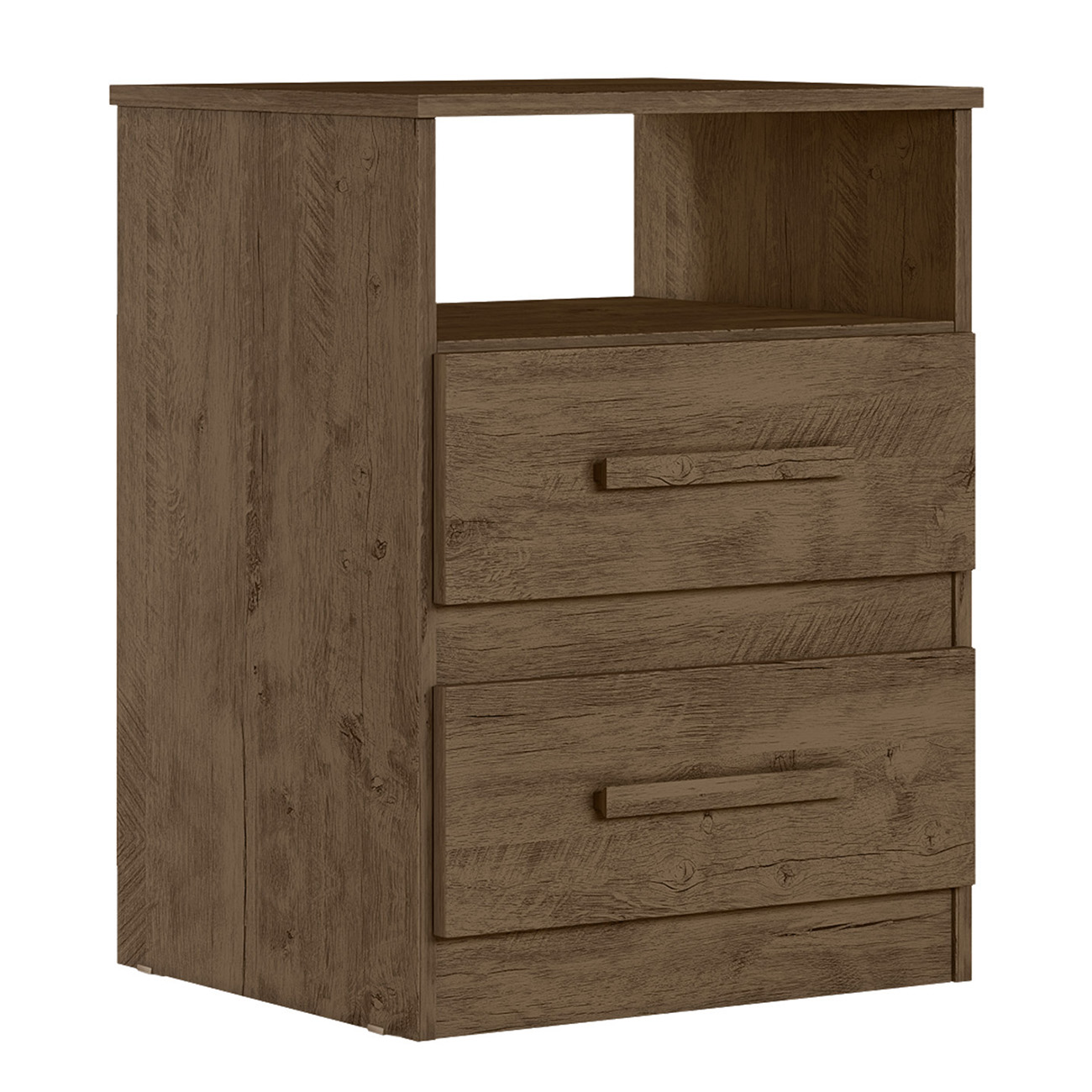 Mesa de Cabeceira Apolo Flex Castanho/Avelã - Moval